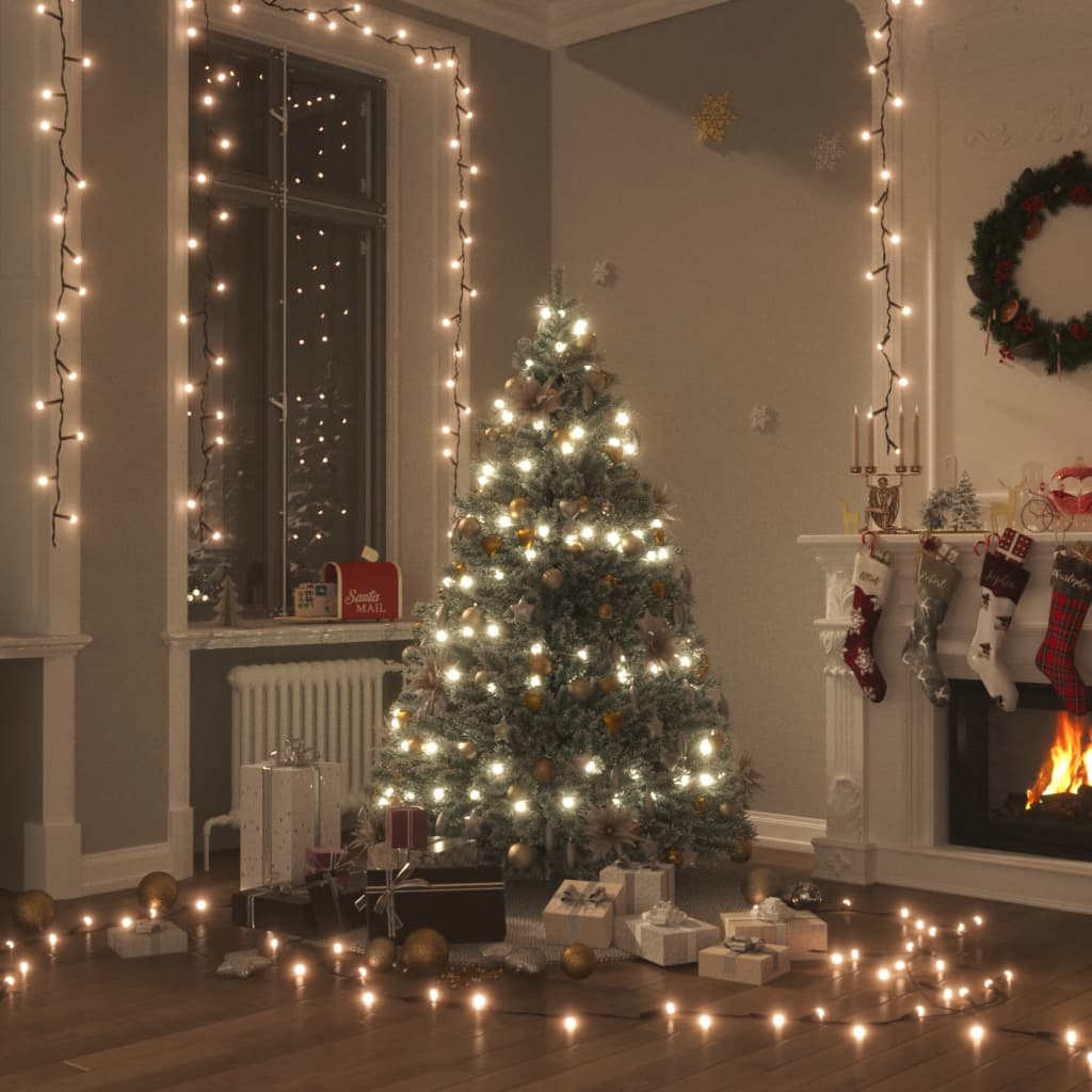 vidaXL Light String Christmas Lighting Fairy Lights with 8 Effects and LEDs