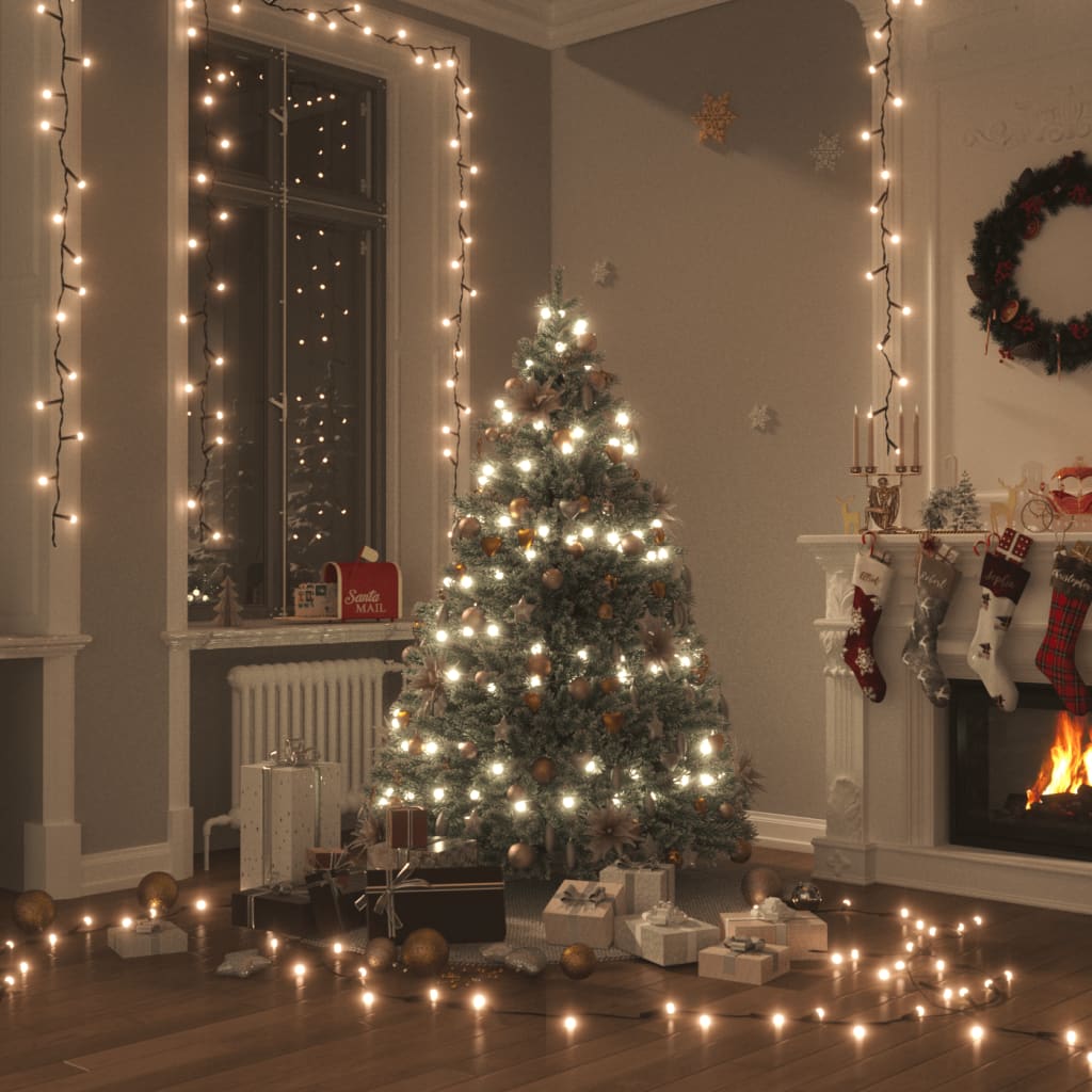 vidaXL Light String Christmas Lighting Fairy Lights with 8 Effects and LEDs