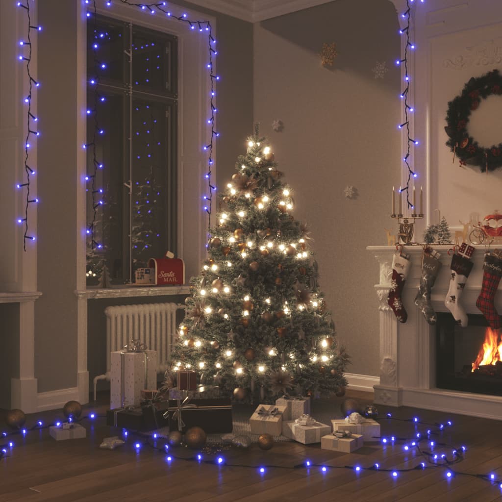 vidaXL Light String Christmas Lighting Fairy Lights with 8 Effects and LEDs