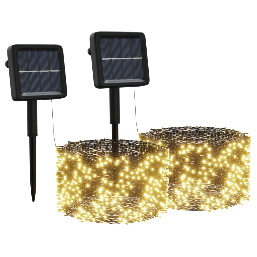 vidaXL Solar Fairy Lights Christmas Lighting Decoration LED String Lights