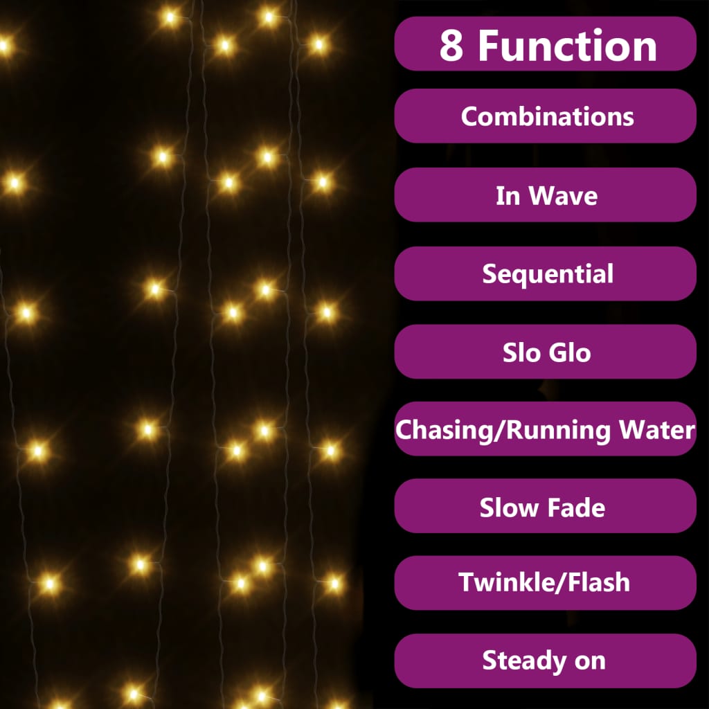 vidaXL Solar Fairy Lights Christmas Lighting Decoration LED String Lights