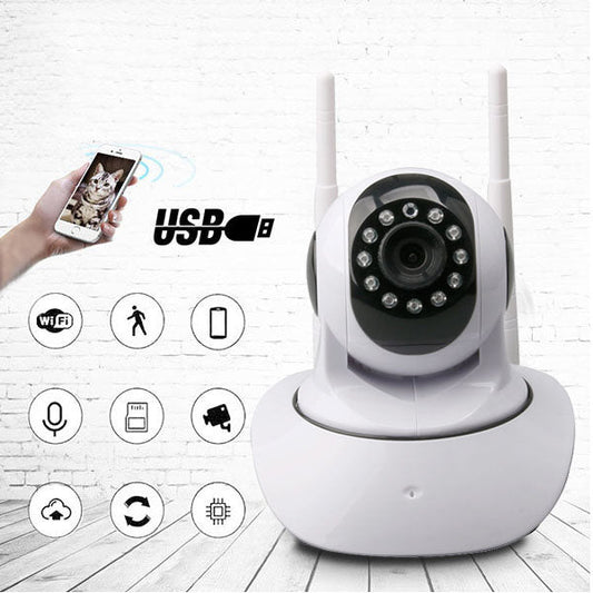 Mobile WiFi camera with 2 antennas