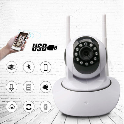 Mobile WiFi camera with 2 antennas